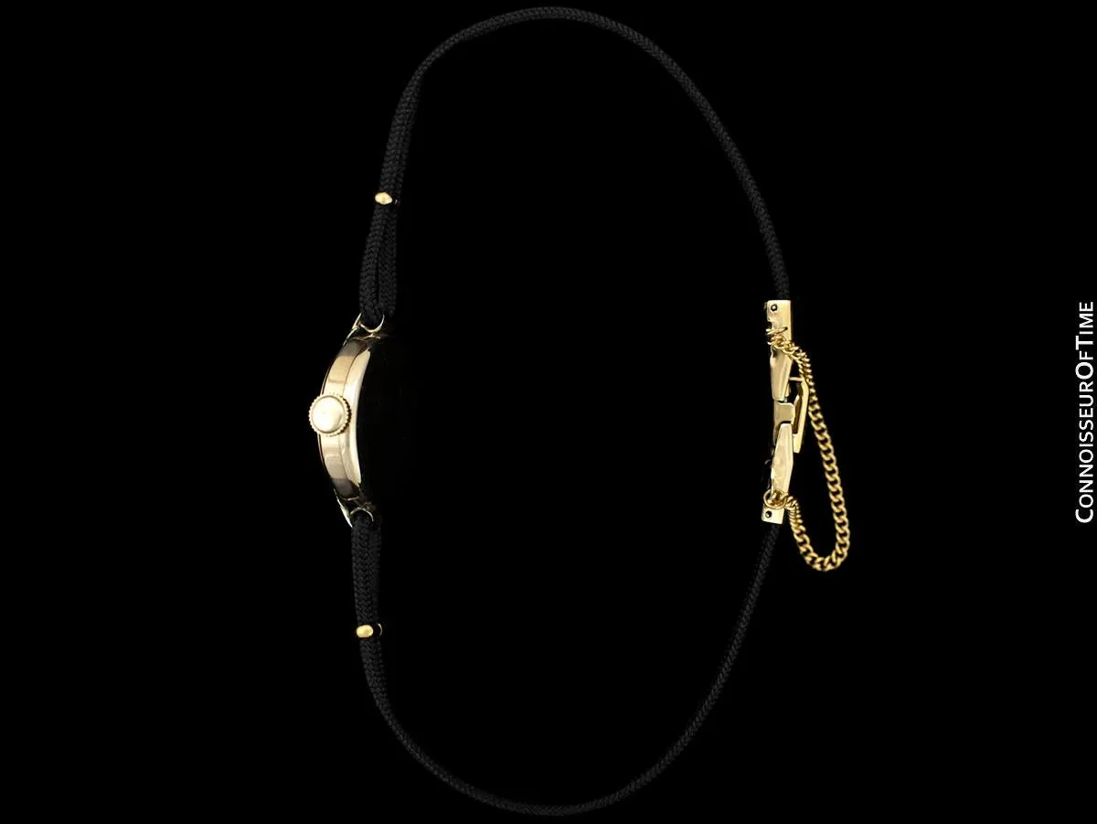 1930's Rolex Observatory Vintage Ladies Gold Watch