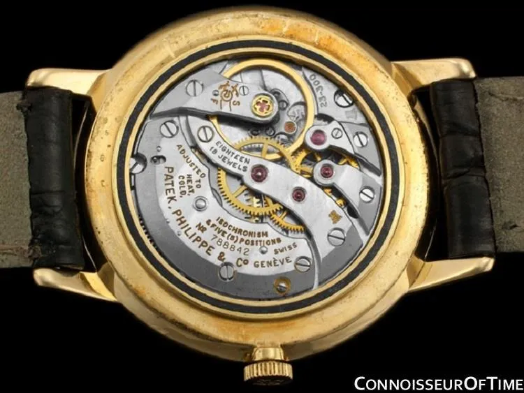 1970 Patek Philippe Vintage Mens Handwound Dress Watch Ref. 2599 - 18K Gold