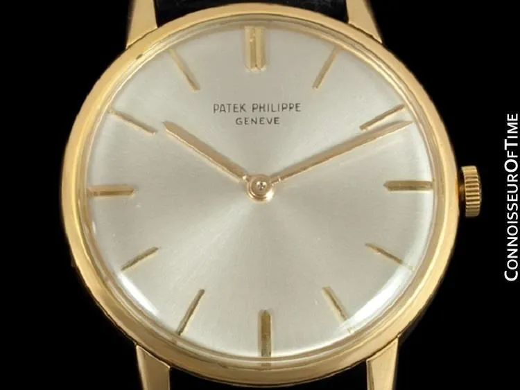 1970 Patek Philippe Vintage Mens Handwound Dress Watch Ref. 2599 - 18K Gold