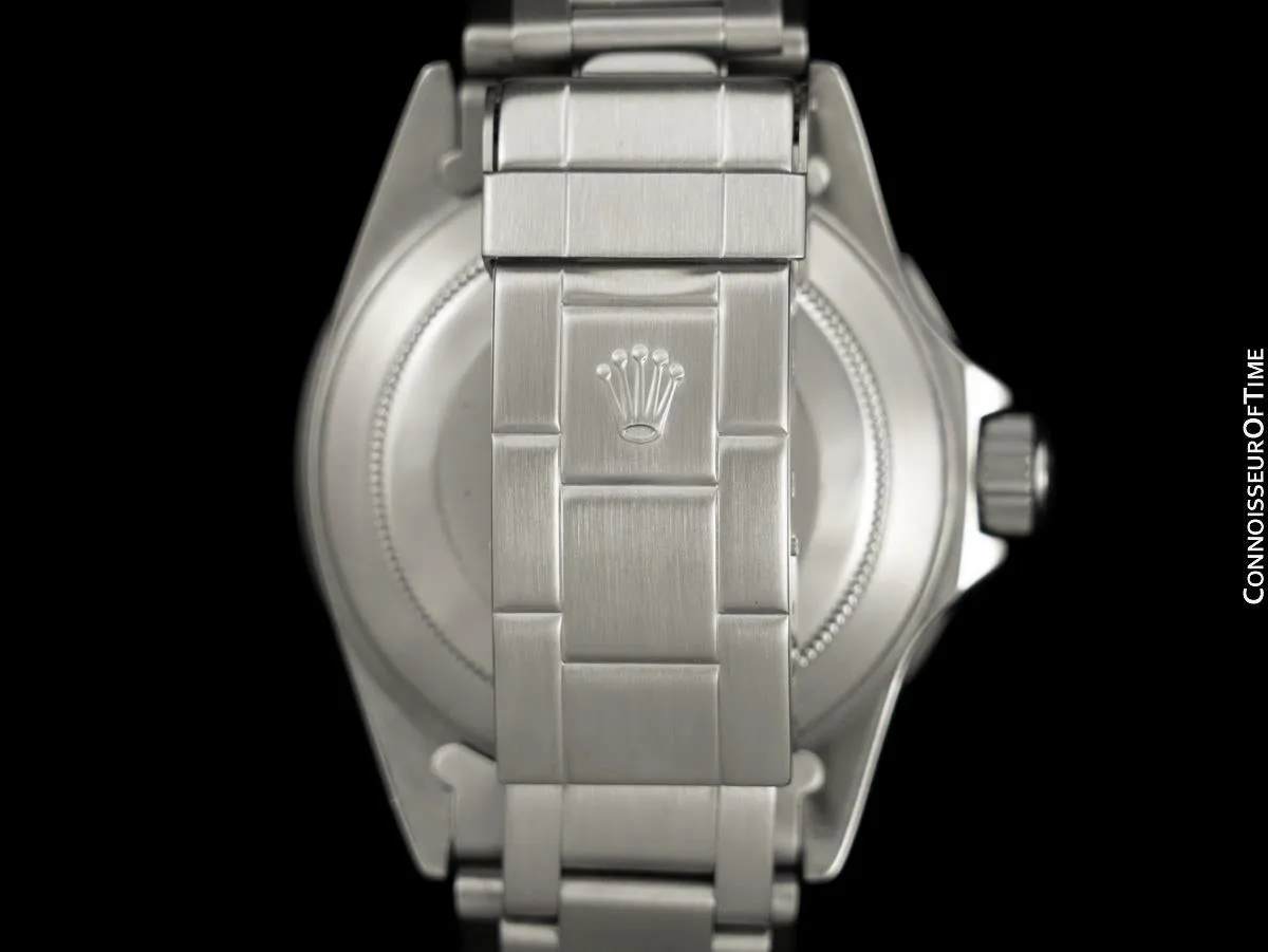 1984 Rolex Submariner Vintage Mens Ref. 16800 Stainless Steel Watch - Box & Service Card