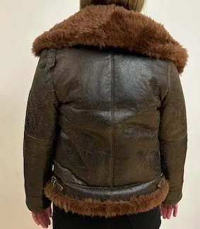 270AB Geniune shearling flight jacket  just one $290  sorry no additional dicounts apply