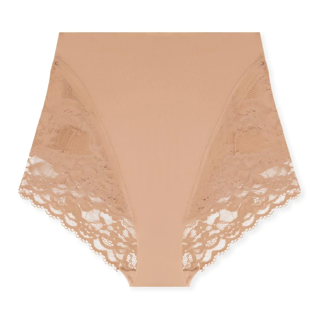 3 Pack Shaping Lace Trimmed Briefs