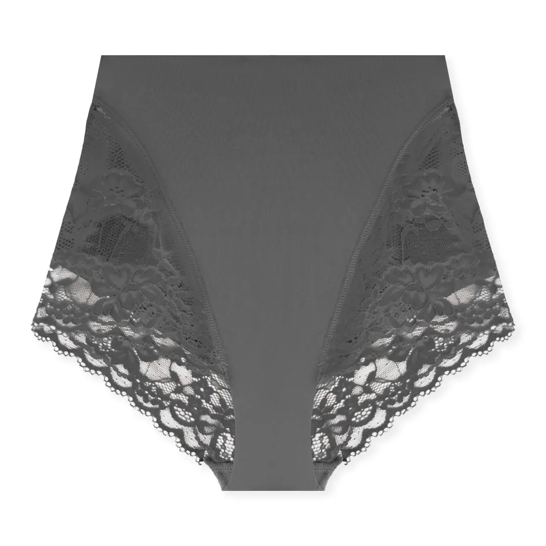 3 Pack Shaping Lace Trimmed Briefs