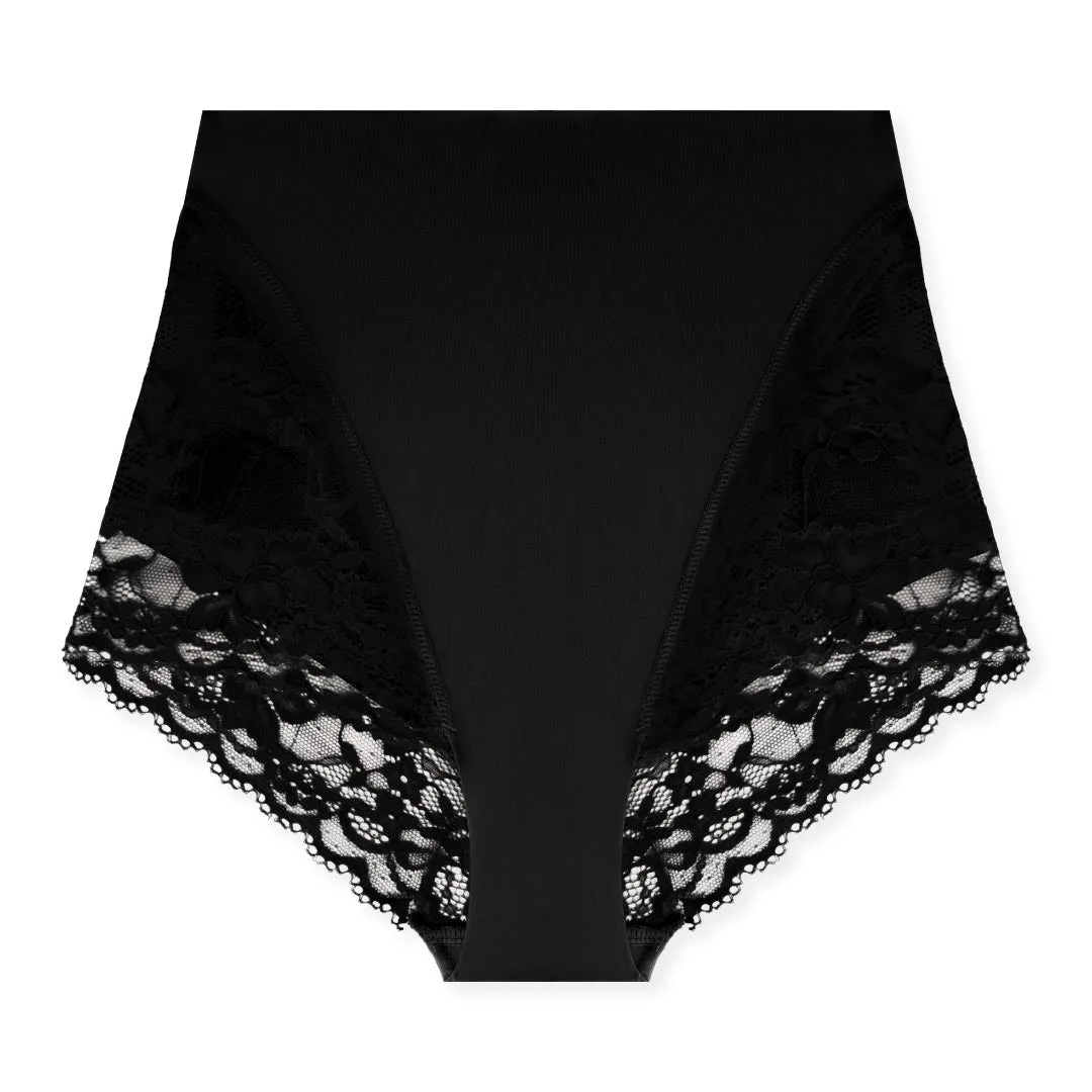 3 Pack Shaping Lace Trimmed Briefs