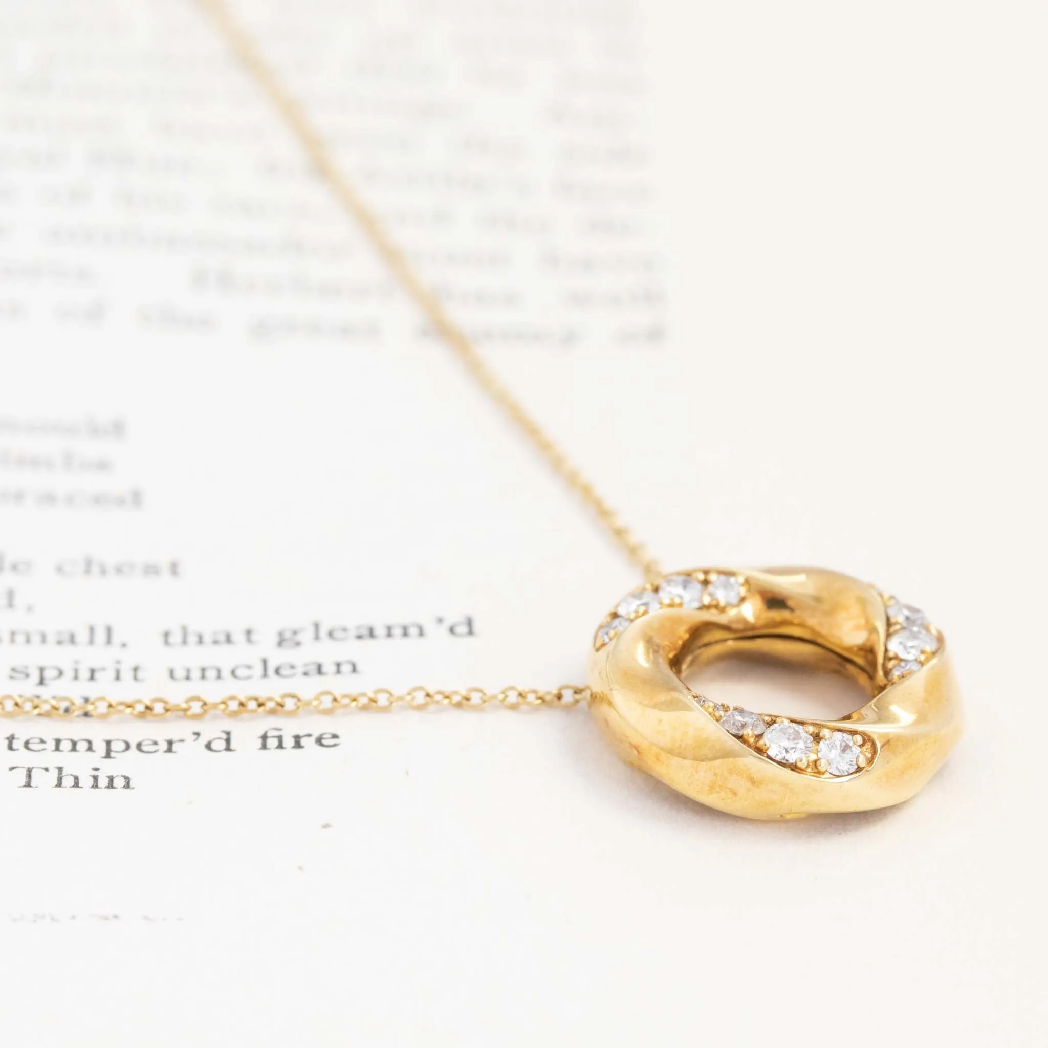 .50ctw Diamond Wreath Pendant by Hearts on Fire