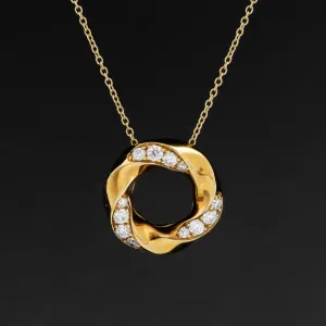 .50ctw Diamond Wreath Pendant by Hearts on Fire