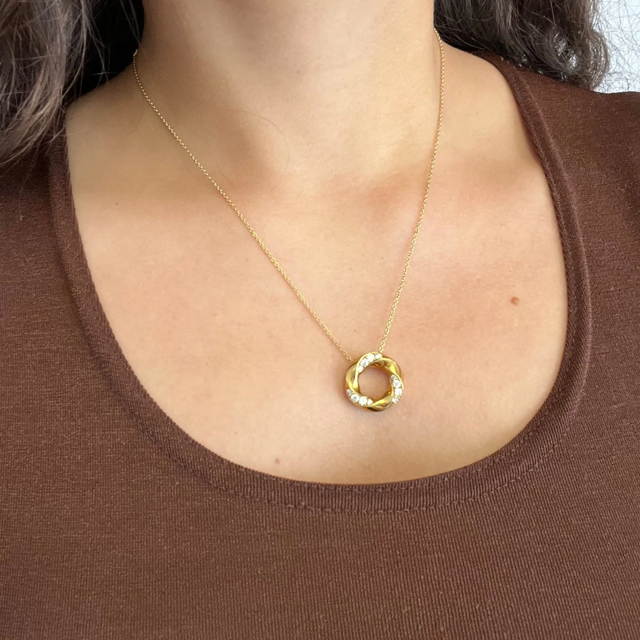 .50ctw Diamond Wreath Pendant by Hearts on Fire