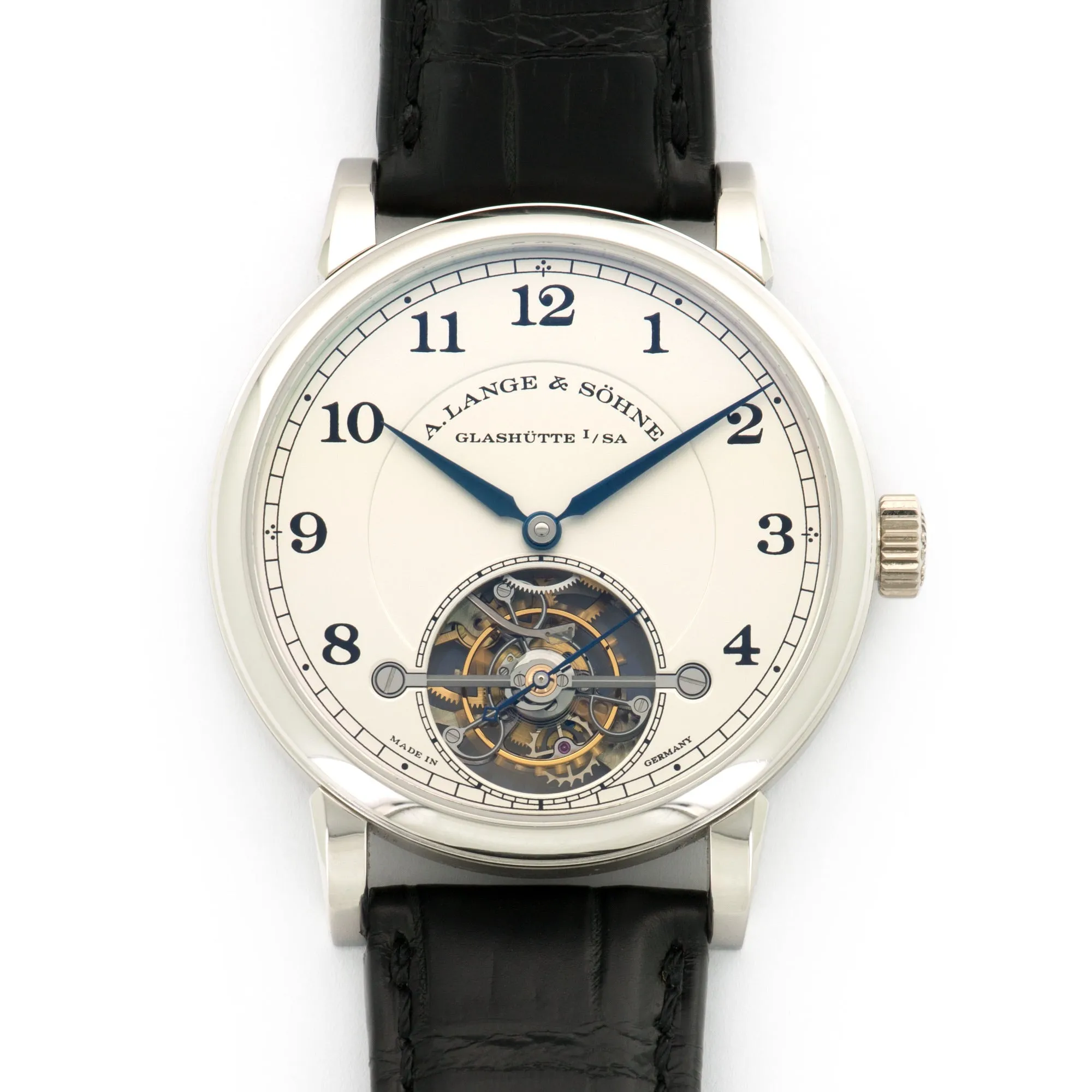 A. Lange & Sohne Platinum 1815 Tourbillon Watch Ref. 730.025