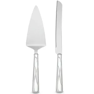 Adorn Cake Knife & Server Set