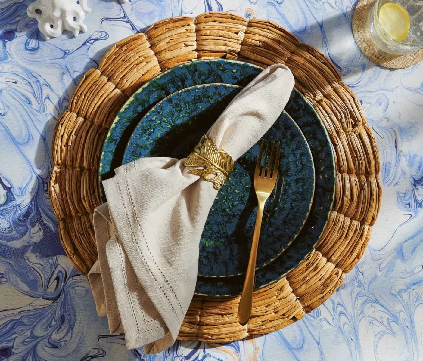 Alba Gold Flatware Set