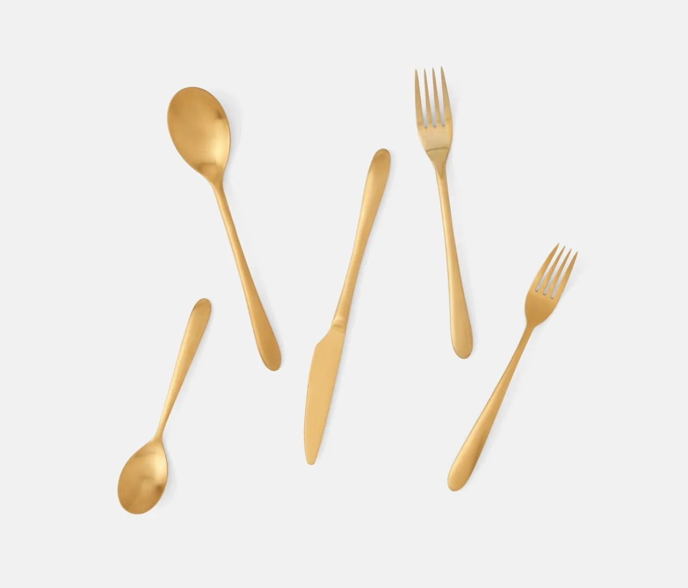 Alba Gold Flatware Set