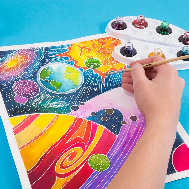 Aquarellum Phospho Cosmos Watercolor Paint Set (7 )