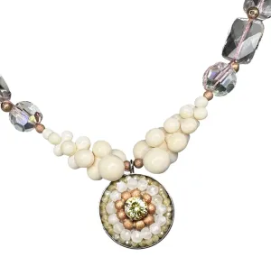 As Glamorous as Chicken Pot Pie: canary apatite   moonstone mosaic