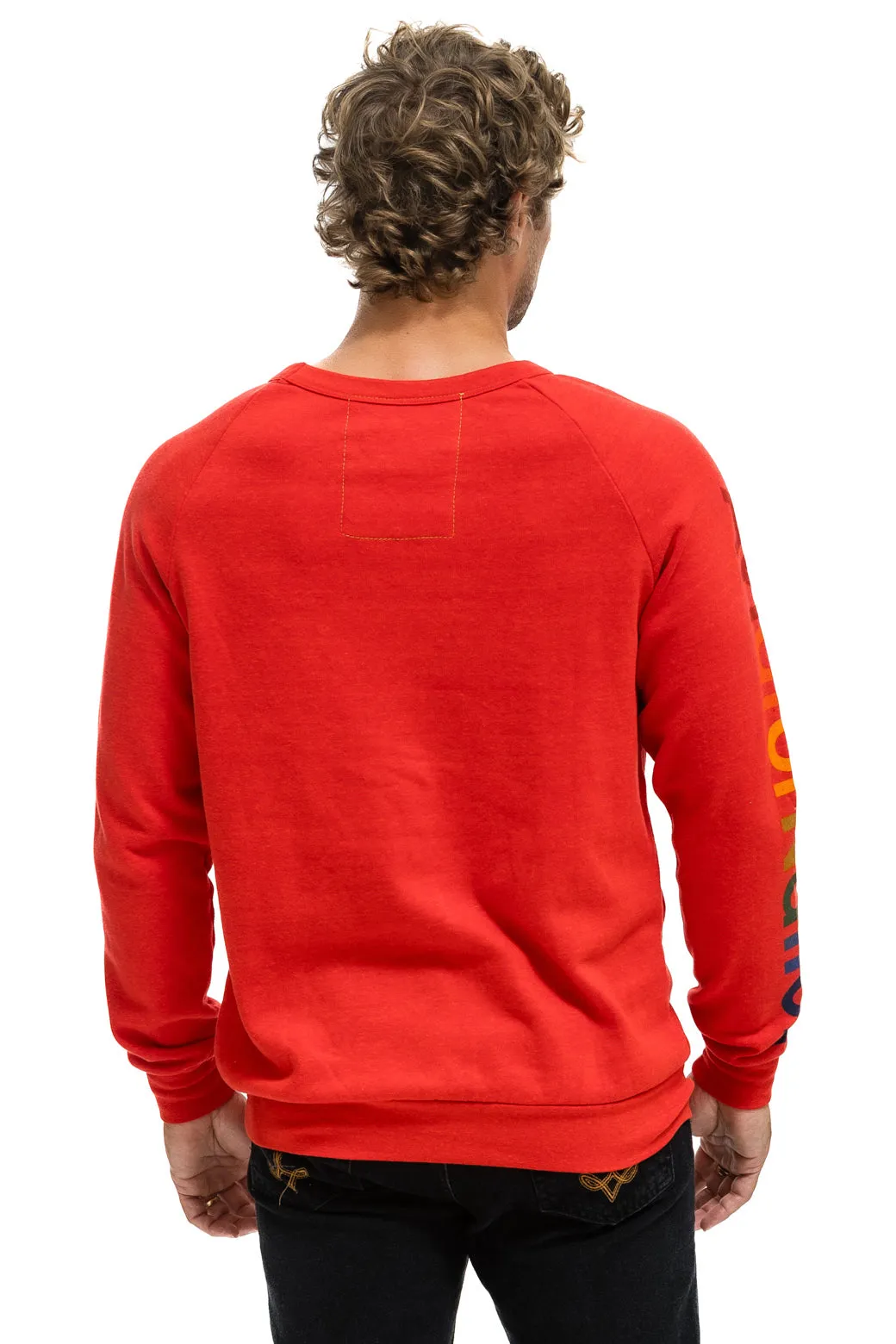 AVIATOR NATION ASPEN SWEATSHIRT - RED