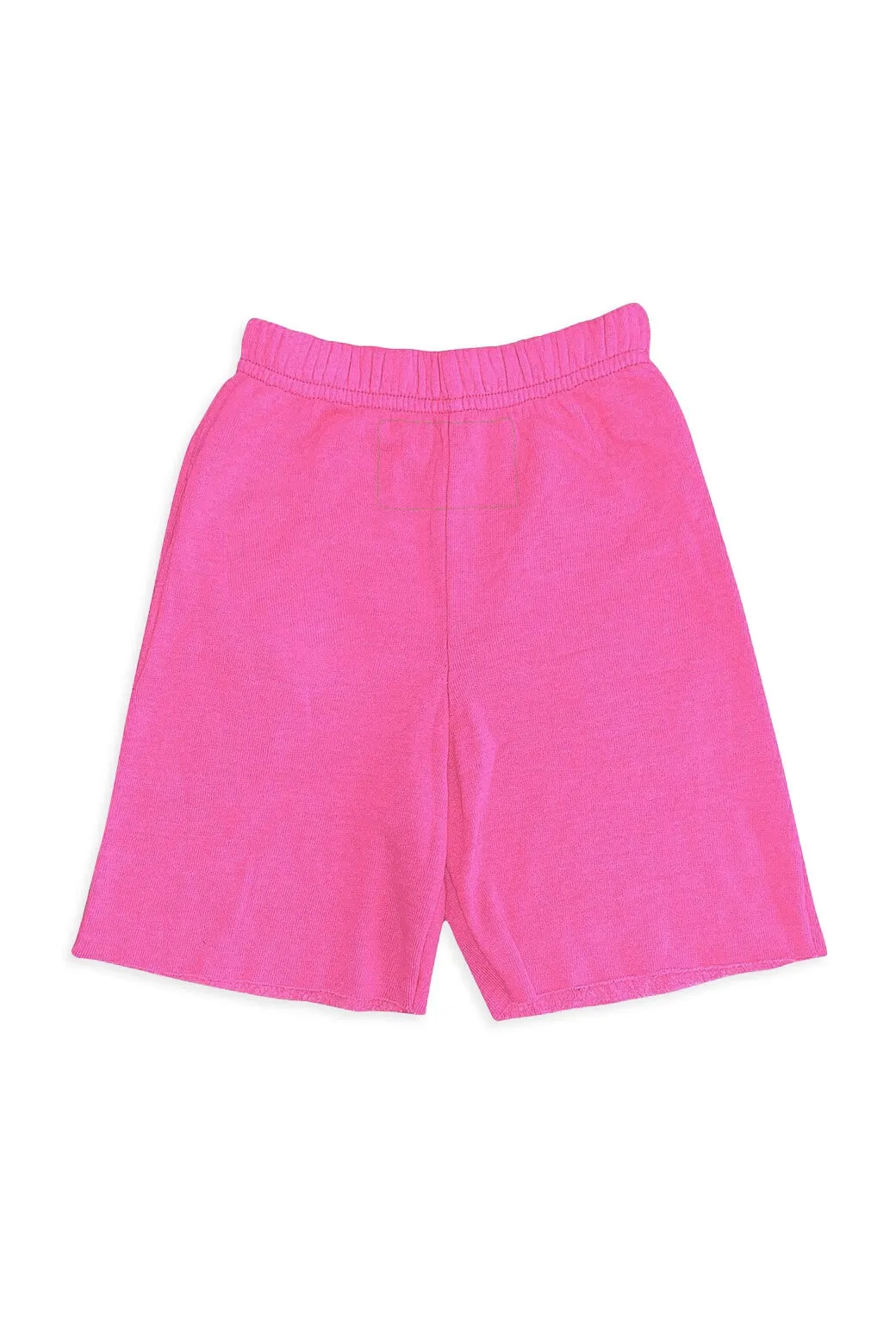 AVIATOR NATION NEW YORK CITY KIDS SWEATSHORTS - NEON PINK