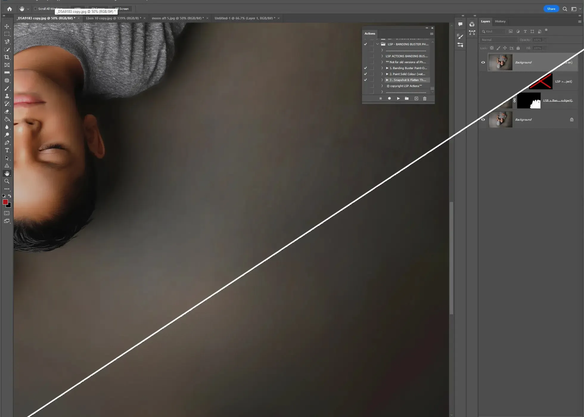 Banding Buster Photoshop Mini Action
