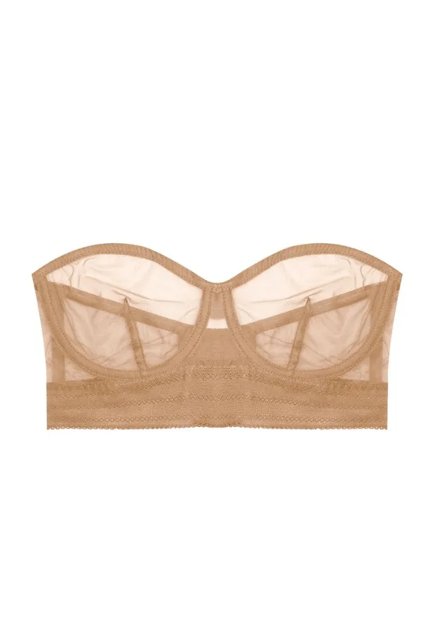 Bare Underwired Strapless Bra - Powder