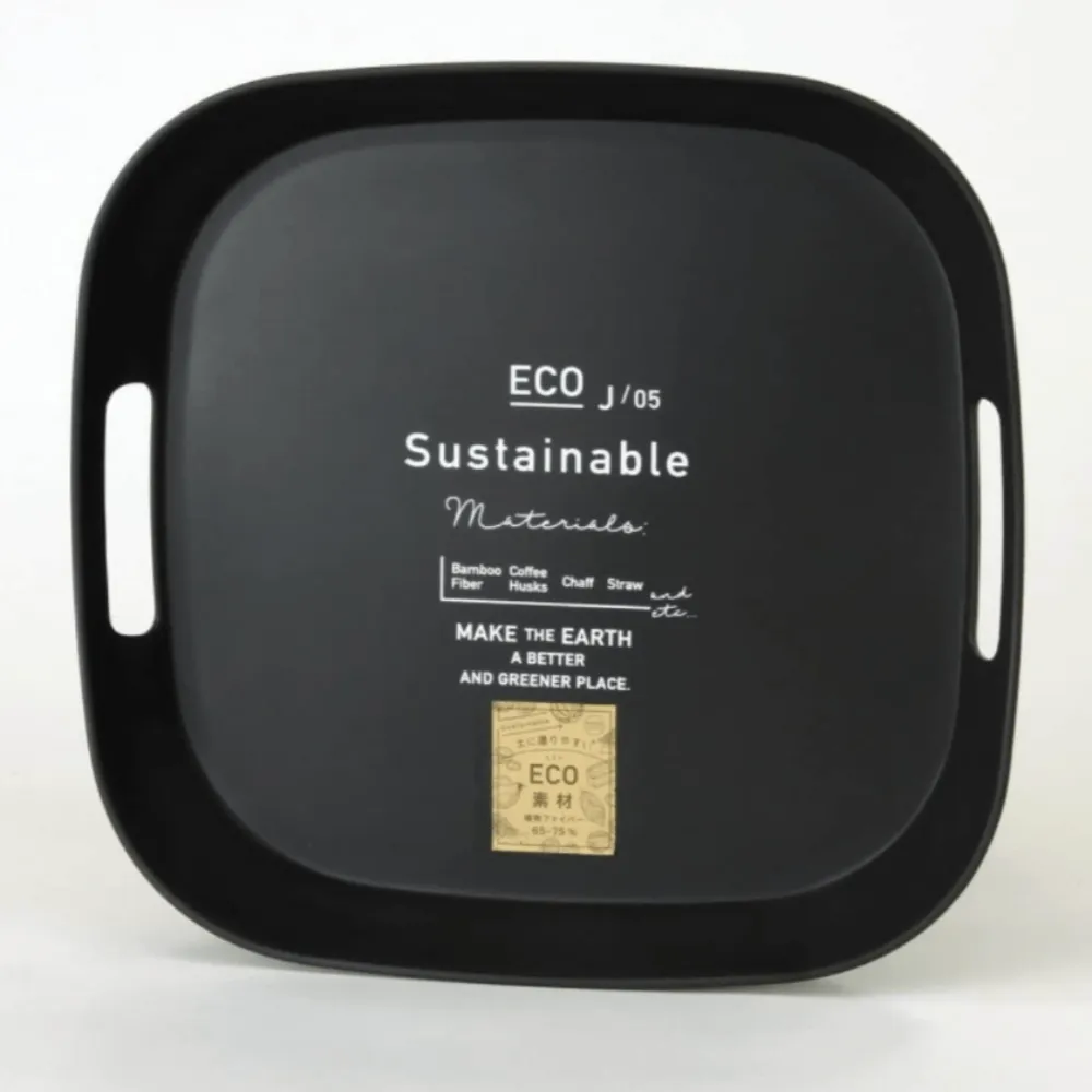 Benign Simple Eco-Tray | Black