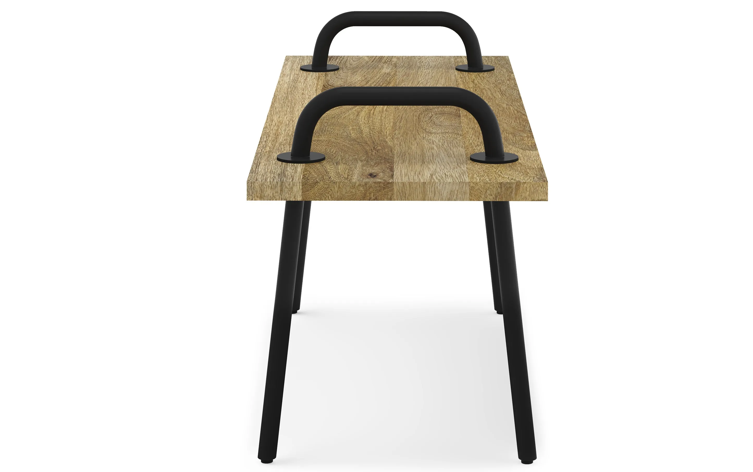 Berkeley Small Entryway Bench in Mango