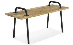 Berkeley Small Entryway Bench in Mango