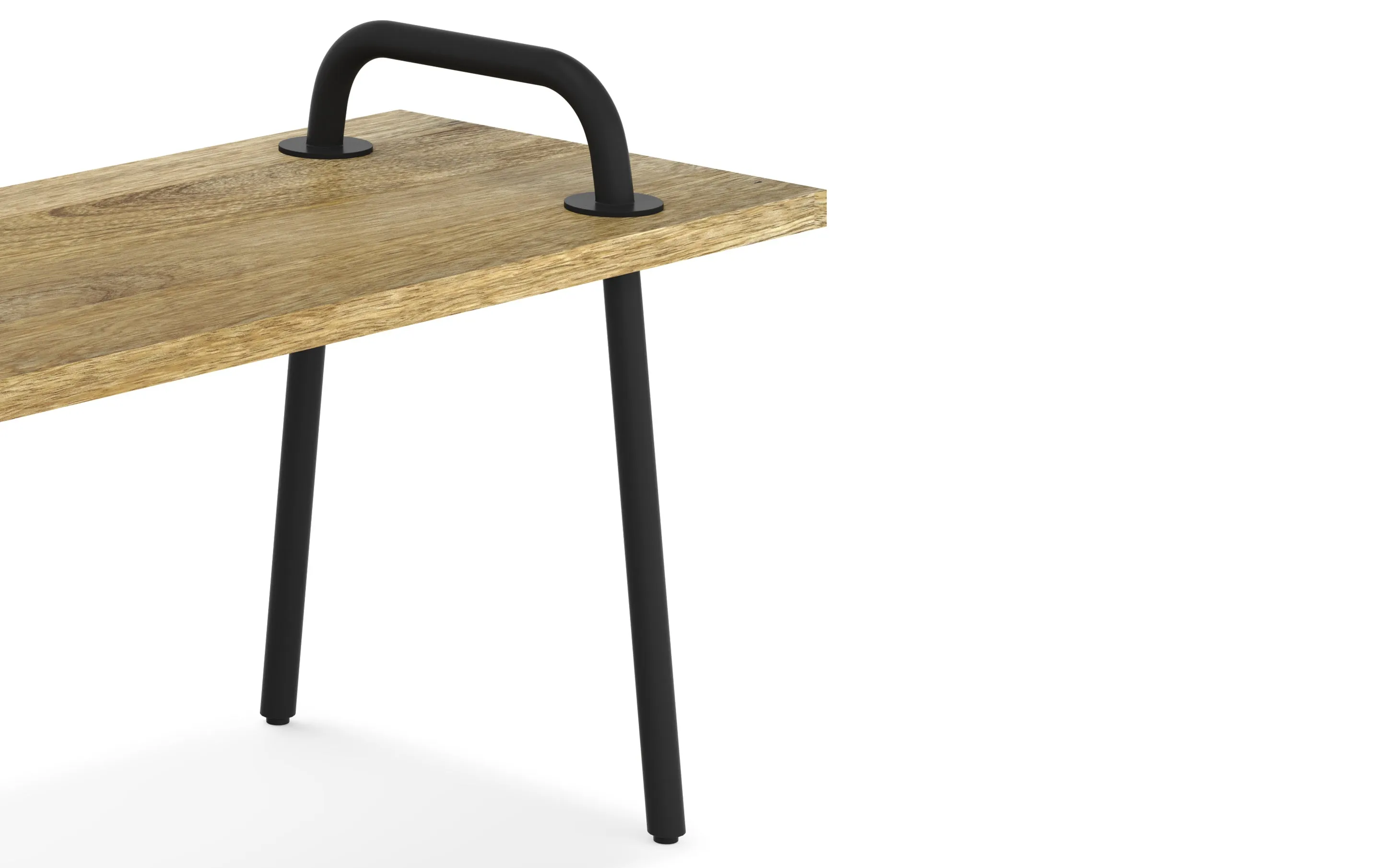 Berkeley Small Entryway Bench in Mango