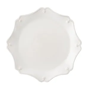 Berry & Thread Whitewash Scallop Charger Plate