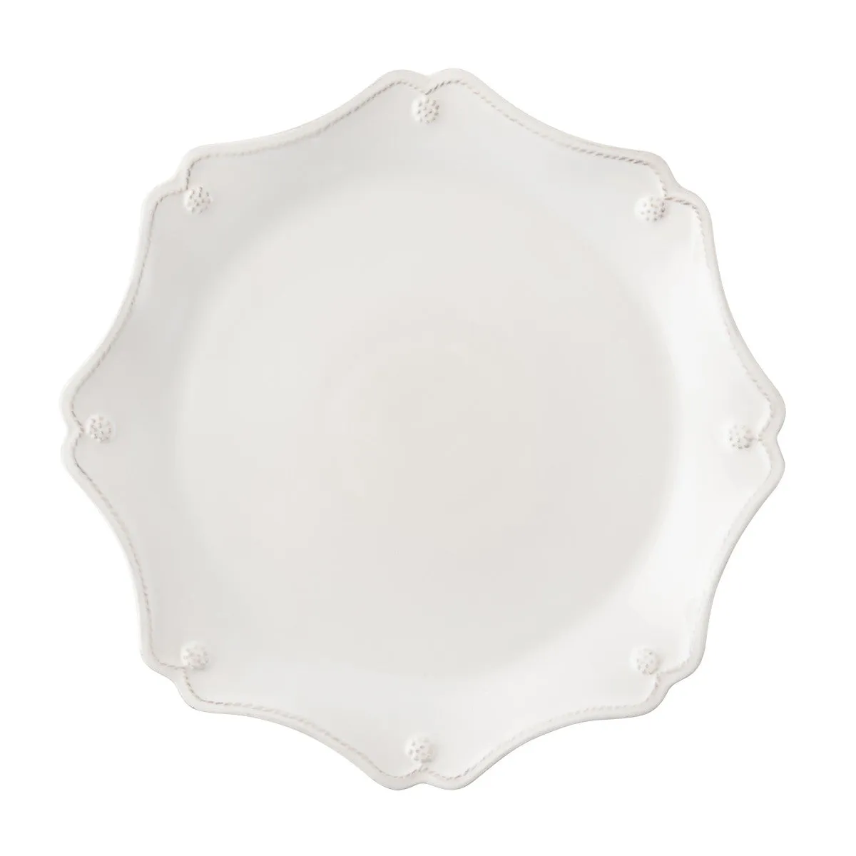 Berry & Thread Whitewash Scallop Charger Plate