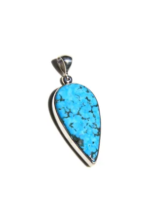 Blue Turquoise Modern Minimalist Pendant