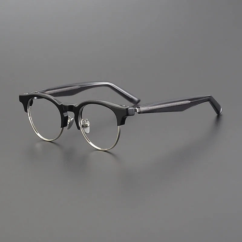 Bo Browline Acetate Glasses Frame