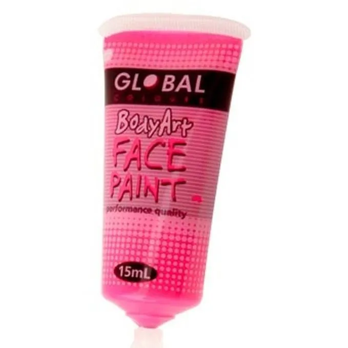 Body Art 15ml Tube - FLUORO PINK