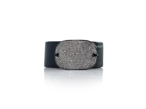 Bold and Beautiful Rectangle Micro Pave SZ Bracelet