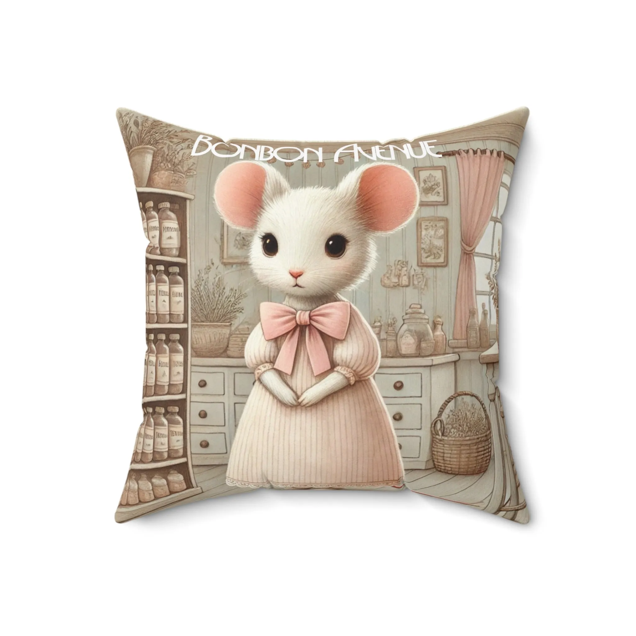Bonbon Avenue Decorative Pillow – Lila Belle Design