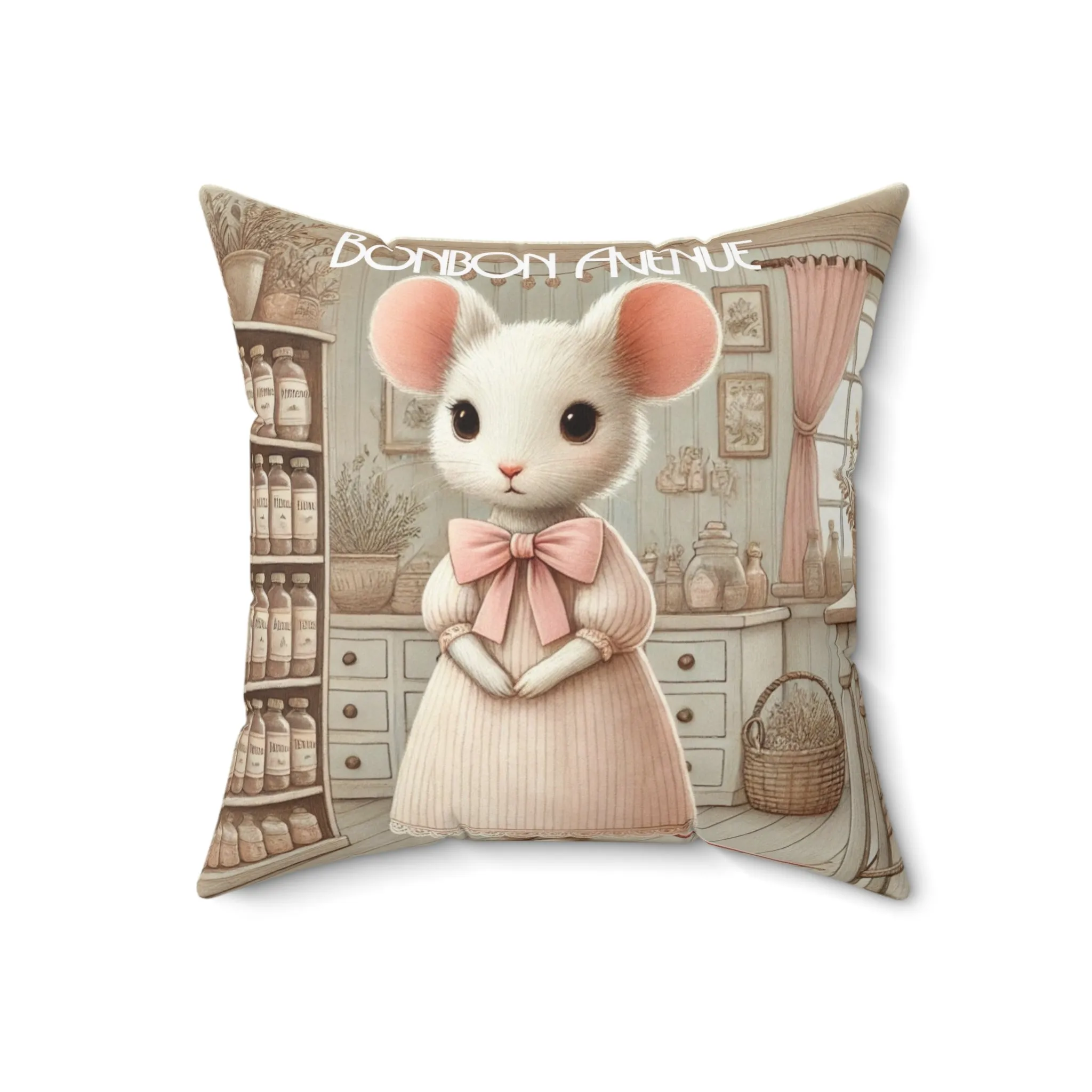 Bonbon Avenue Decorative Pillow – Lila Belle Design