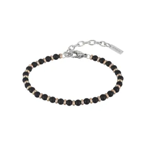 BREIK BLACK ONYX BREAD STEEL IP ROSE ONICE TJ2409 Finish