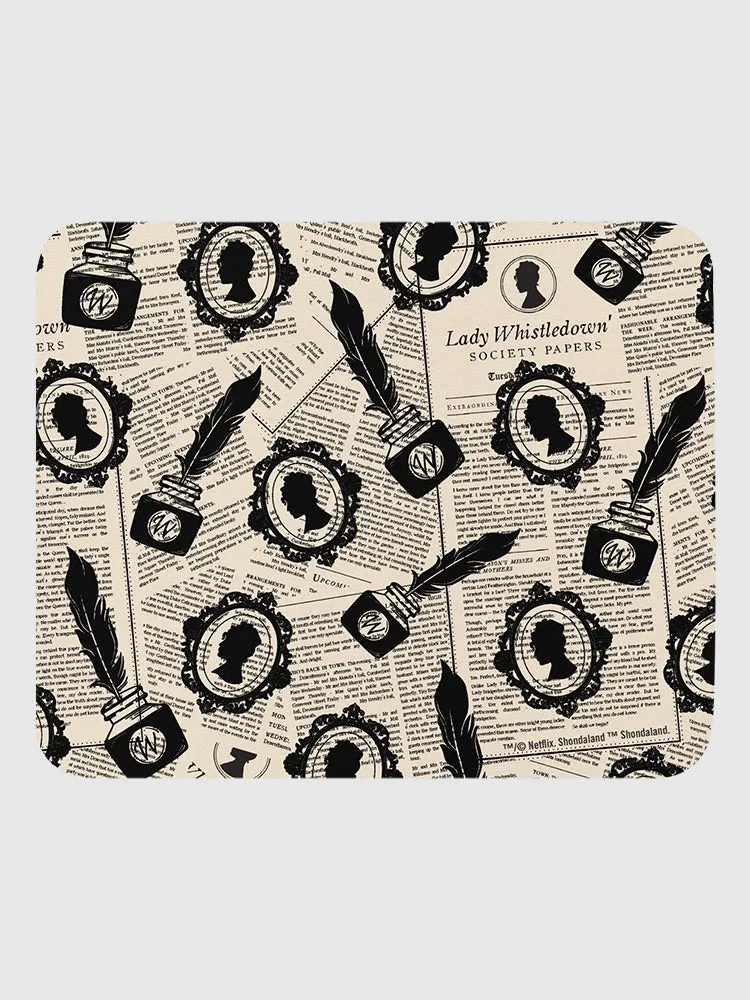 Bridgerton Society Paper Mouse Pad