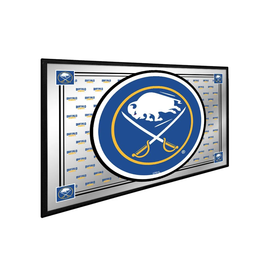 Buffalo Sabres: Team Spirit - Framed Mirrored Wall Sign