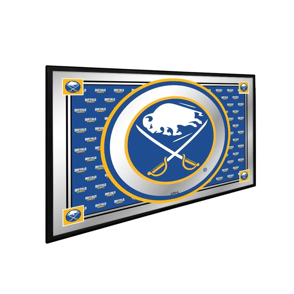 Buffalo Sabres: Team Spirit - Framed Mirrored Wall Sign