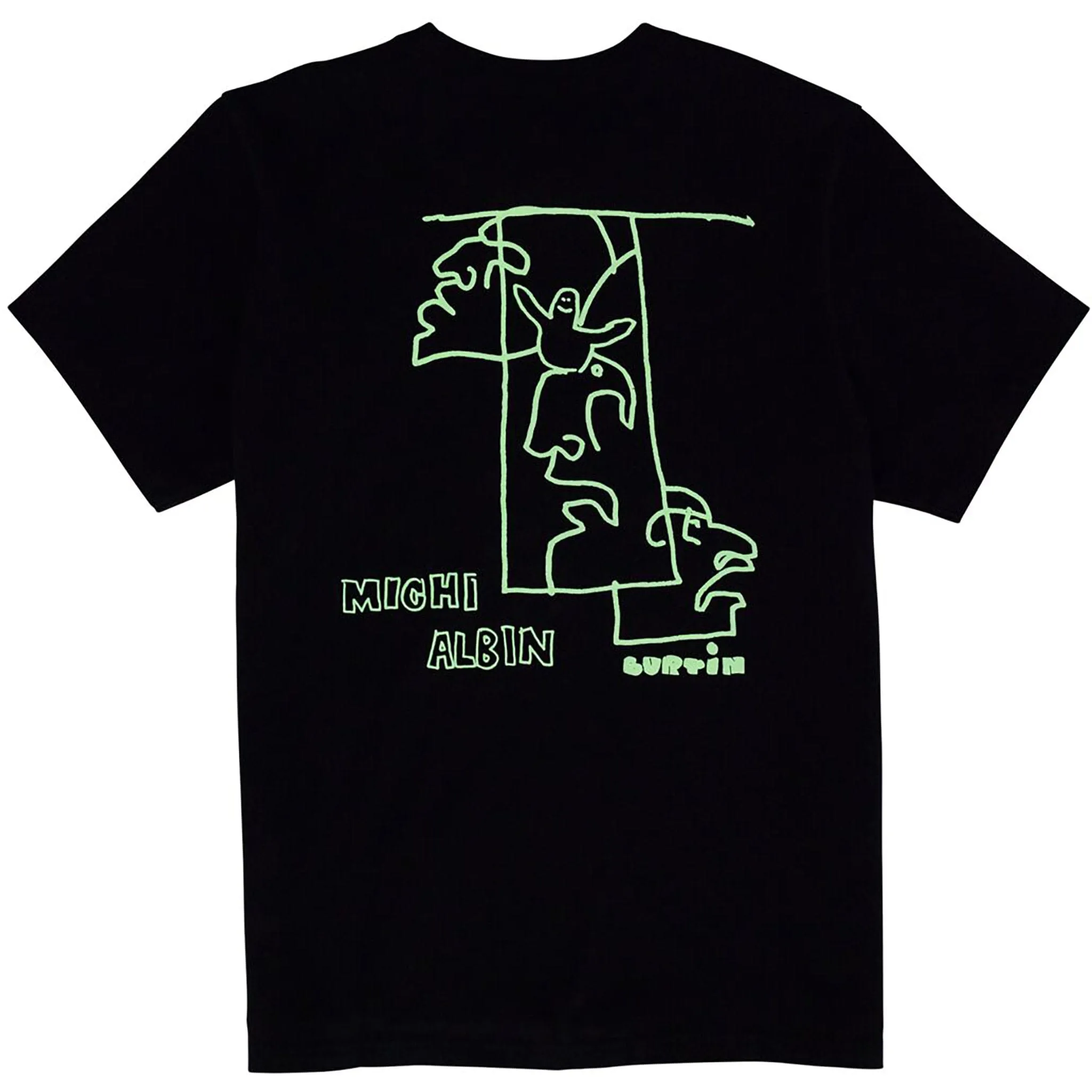 Burton Icon 2002 Michi Albin Tee Black