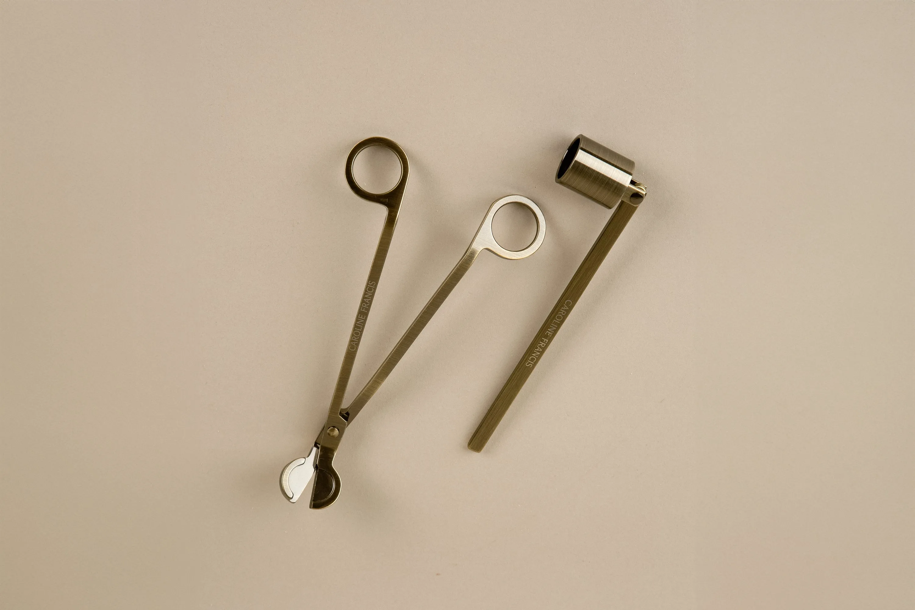 Candle Wick Trimmer and Snuffer Set