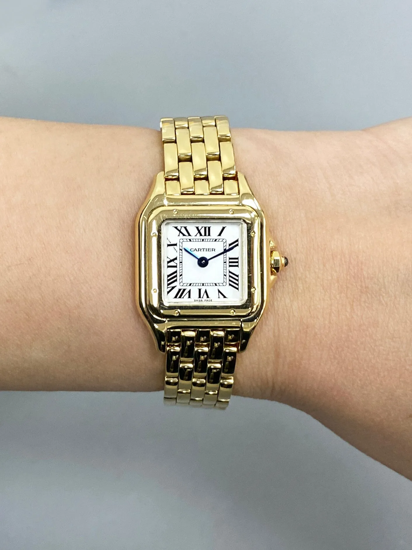 Cartier Panthere WGPN0008 18K Yellow Gold Ladies Watch