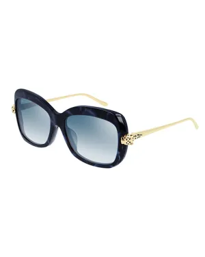 CARTIER | Panthère de Cartier Woman Sunglasses | Blue