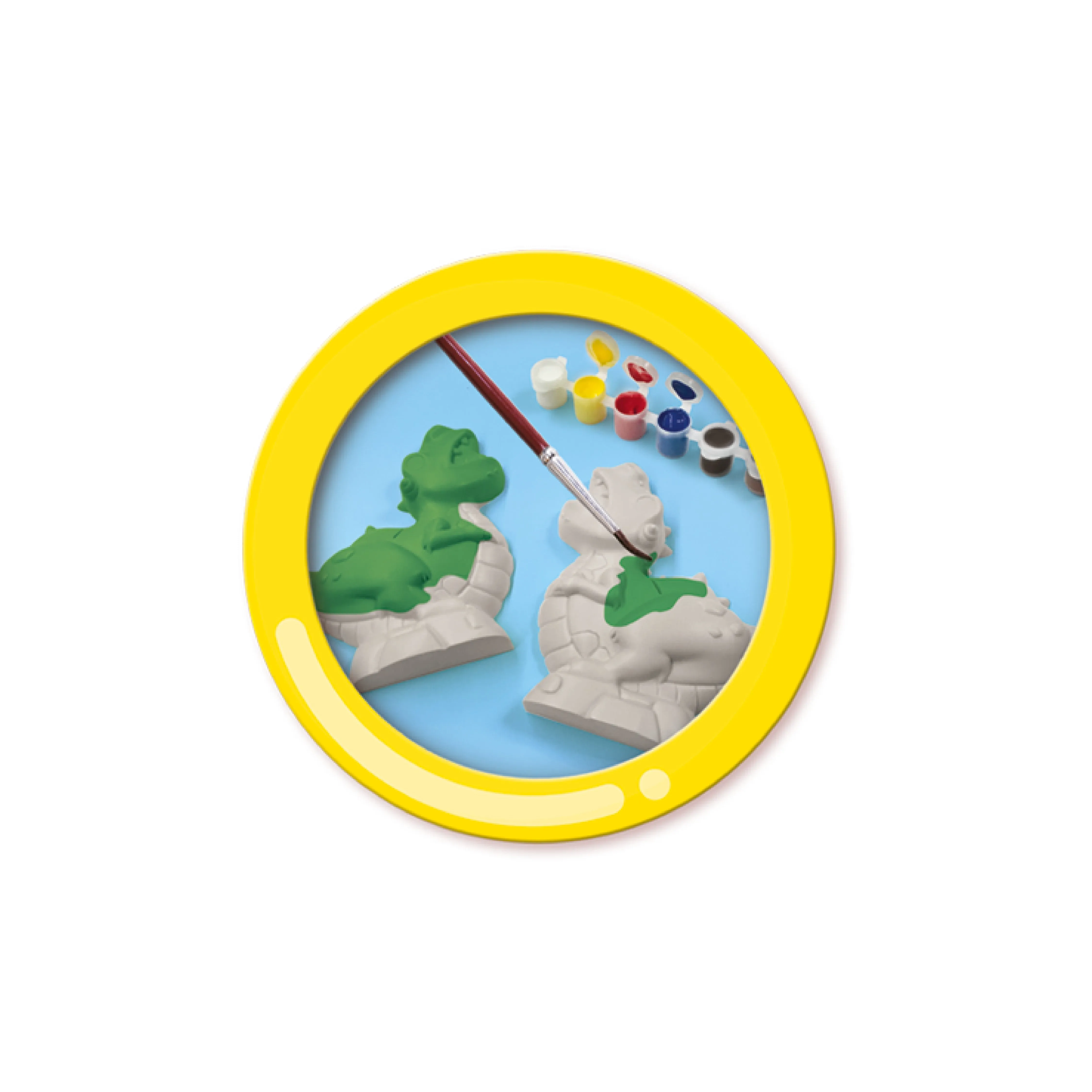 Casting and painting – Dragon