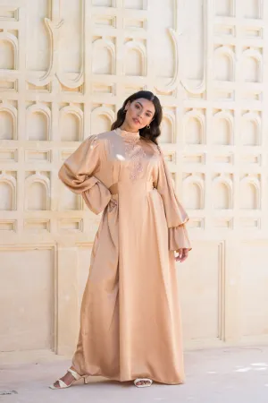Copper Glow Abaya