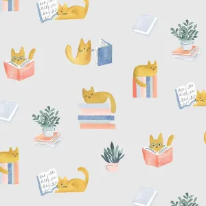Creative Cats Cat Library in Mutli by Clara Jean