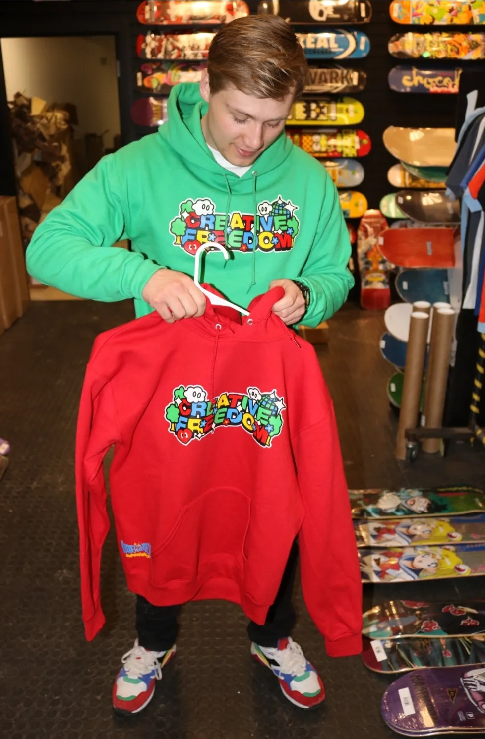 Creative Freedom Hooded Sweatshirt