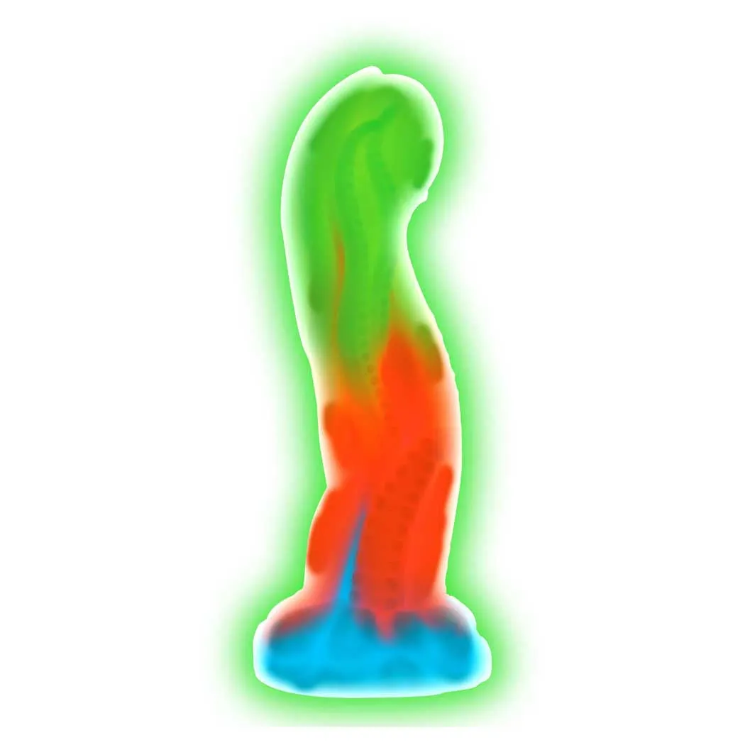 Creature Cocks Tenta-Glow Glow-in-the-Dark Silicone Dildo