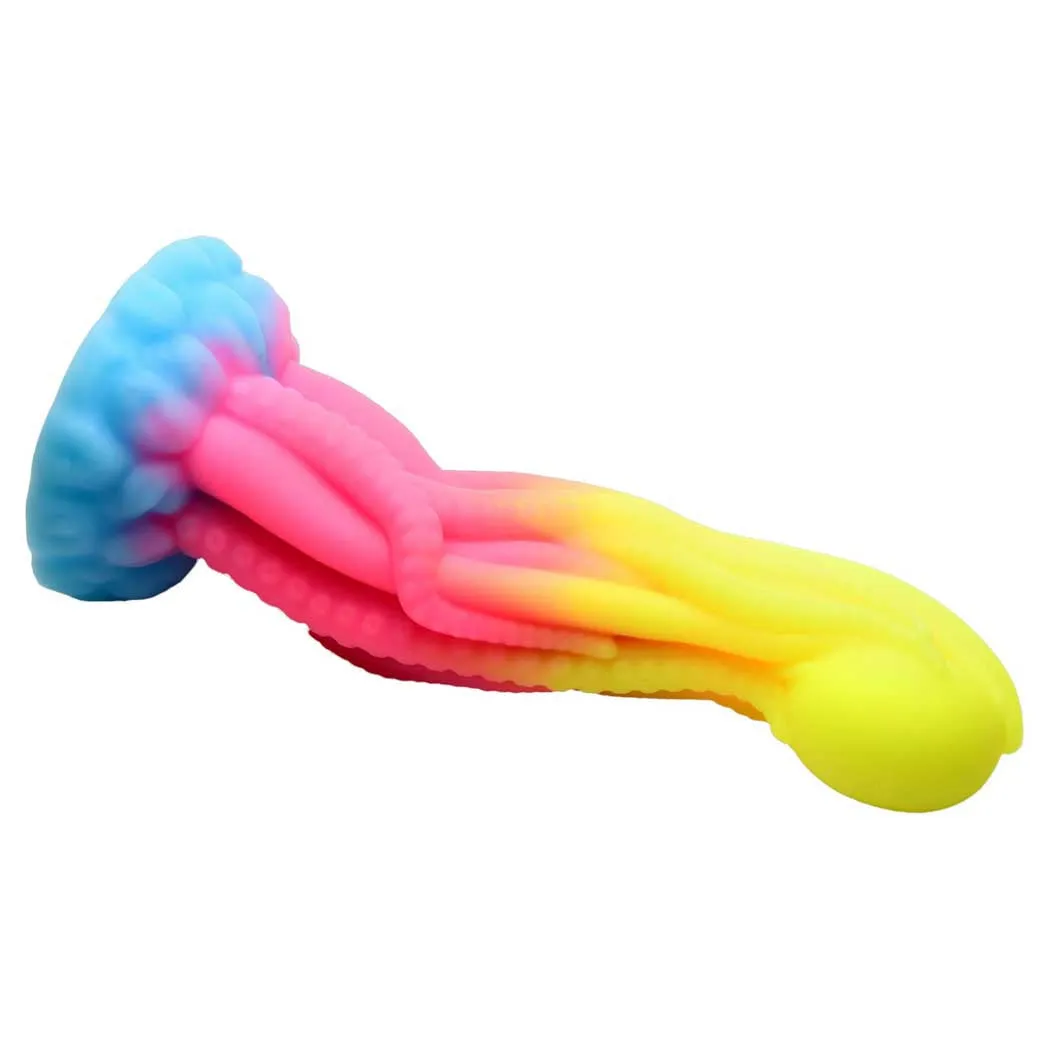Creature Cocks Tenta-Glow Glow-in-the-Dark Silicone Dildo