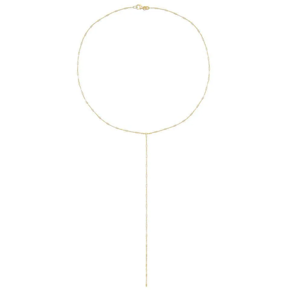 Dainty Bar Lariat