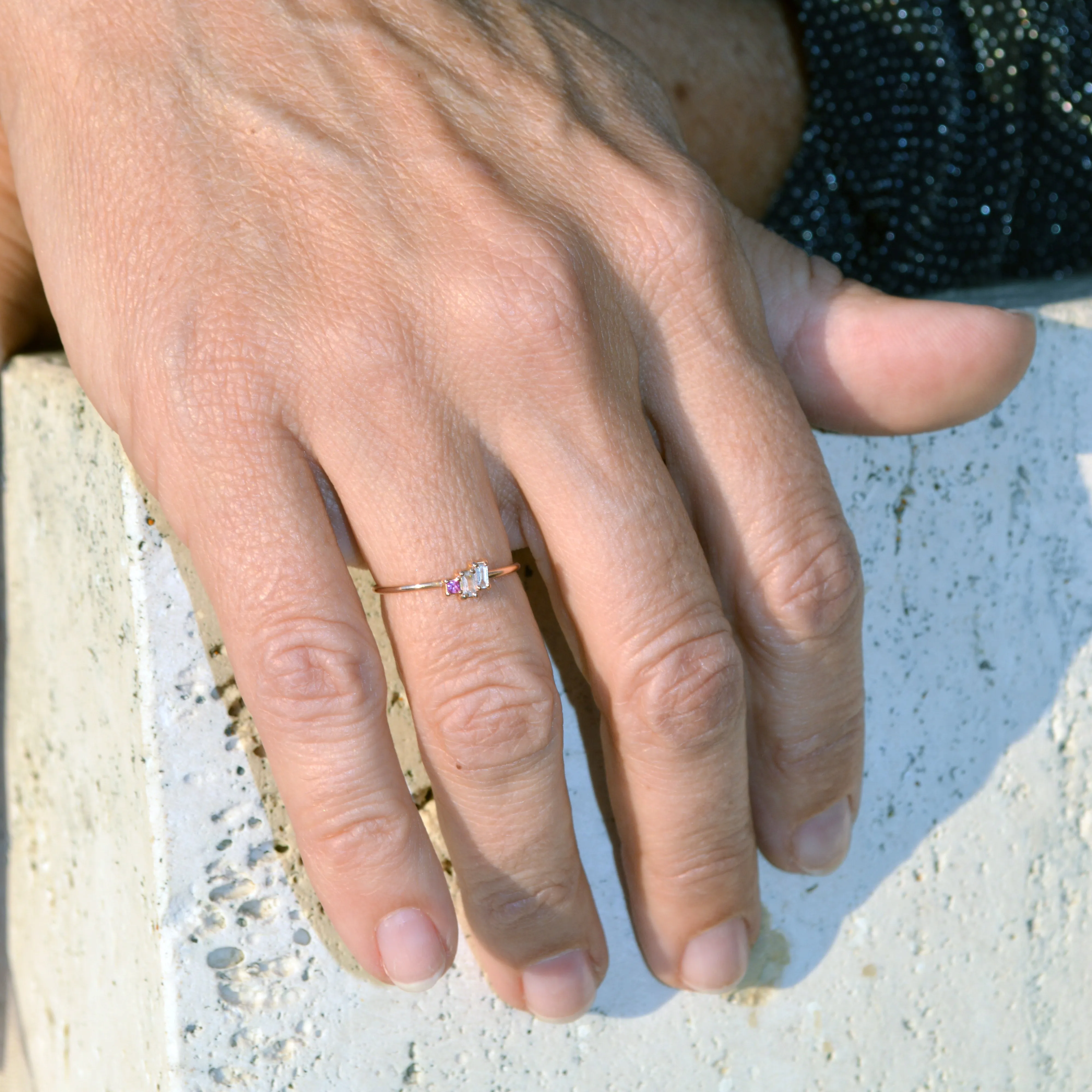 Del Mar Geometric Cluster Ring