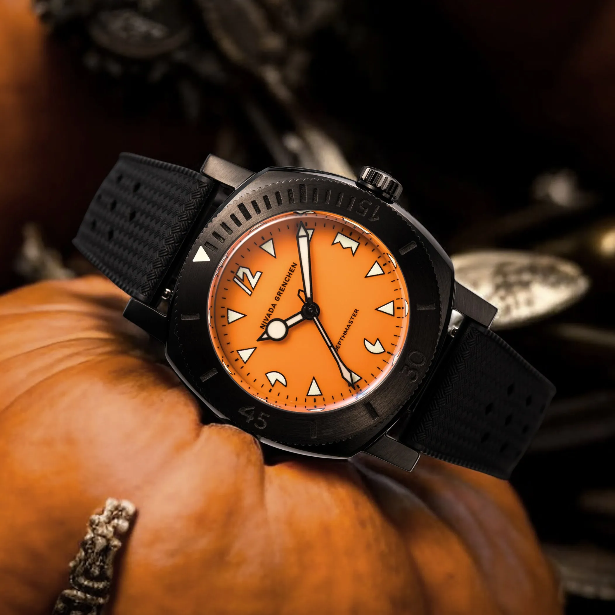Depthmaster Black Pumpkin